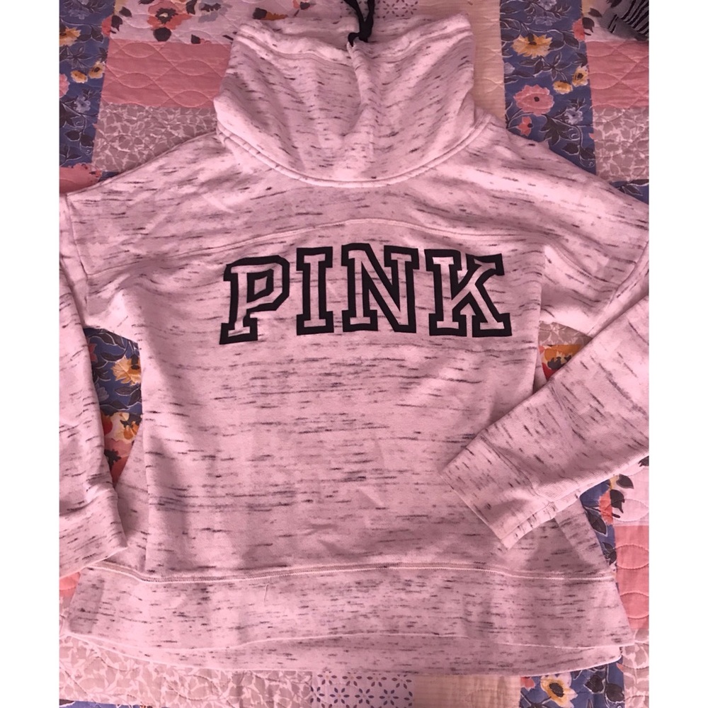 Victoria’s Secret PINK cowl neck sweater 🖤